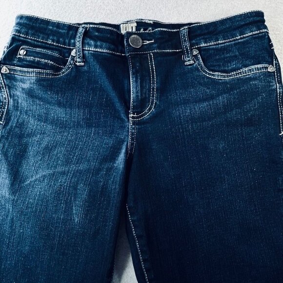 Kut From The Kloth DIana Skinny Jeans Size 8 Dark Wash - Picture 3 of 14